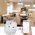 thumbnail image 2 of Zigbee 3.0 Smart Plug Compatible with Alexa and Home Assistant Smartphone APP Control for iOS and Android for Office and Home, Android with Timer Function Anywhere Anytime, 10A, 2 of 5