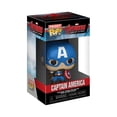 thumbnail image 3 of FUNKO POCKET POP! & TEE: Marvel- Captain America- L(KD)  [APPAREL] L Shirt, Vinyl Figure, 3 of 4