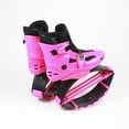 thumbnail image 5 of Joyfay Jumping Shoes X-Large Fitness Bounce Boots for Unisex Children Adults Rose Pink Shell 2pcs Buckles 3pcs Rose Pink Springs, 5 of 7