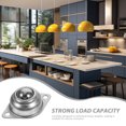 thumbnail image 3 of 12pcs Caster Wheels Carbon Steel Small Wheels Rotation Pulley Furniture Mounting Wheels, 3 of 8