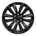 thumbnail image 2 of OE Wheels CA91 22 Inch Rim Fits Escalade Sport Style 6x139.7 22x9 Satin Black - Hollander 4869 (1), 2 of 5