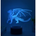 thumbnail image 2 of Luz nocturna LED 3D Game of Thrones Houses Targaryens, 2 of 2