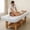 31X75IN-White, variant on Waterproof Oil-Proof Massage Table Fitted Sheet, Reusable SPA Bed Protector Cover with Elastic Edge, Stain-Resistant Synthetic Fiber Massage Sheet for Beauty Salon, Clinic & Home Massage