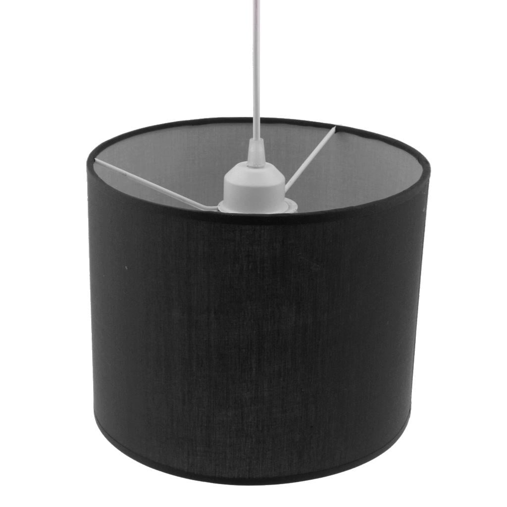 Cylindrical Ceiling Light Shade Cover Fabric Lampshade for Corridor