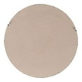 thumbnail image 5 of Kate and Laurel Travis Midcentury Round Wall Mirror, 31.5 inch Diameter, Light Brown Sand, Transitional Decorative Mirror for Wall, 5 of 5