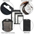 thumbnail image 3 of 100 Packs Holographic Mylar Bags with Clear Window,Smell Proof Bags Resealable Black Mylar Food Storage Bag for Sample Snack Cookies Jewelry (3 x 4.7 Inch), 3 of 6
