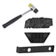 thumbnail image 5 of Herramientas Para Pisos Laminados, Kit De Instalación De Pisos De Madera Profesional Resistente, Caucho Negro Con Espaciador De 20 Piezas Para Decoración De La Casa, 5 of 7