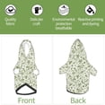 thumbnail image 6 of Pofeuu Green Rabbit Print Dog Clothes Dogs Sweater Soft Puppies Clothing Winter Puppy Sweaters Warm Outfit for Dogs-Medium, 6 of 7