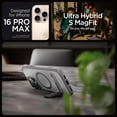 thumbnail image 2 of Funda Spigen Ultra Hybrid S MagFit para iPhone 16 Pro Max, 2 of 7