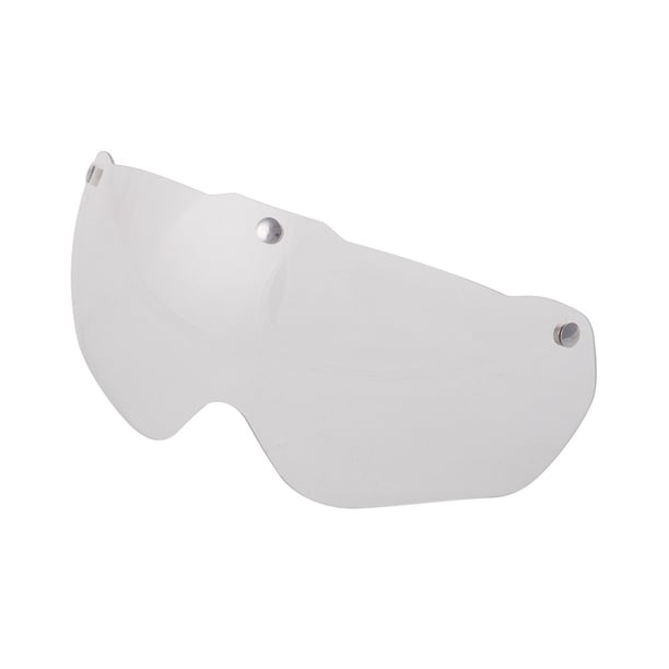 Eigraketly Gafas de sombrero de bicicleta de carretera para hombres y mujeres, lentes de repuesto coloridas, moldeadas integralmente, desmontables, Bicicletas eléctricas Transparente Eigraketly OD027270-03