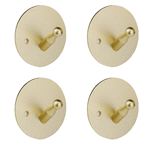 Ganchos Ganchos para toallas Ganchos para colgar en la ducha para colgar guirnaldas, coronas, medias, abrigos, sombreros, toallas, batas - Baño y cocina, 4 paquetes