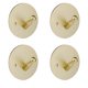 thumbnail image 1 of Ganchos Ganchos para toallas Ganchos para colgar en la ducha para colgar guirnaldas, coronas, medias, abrigos, sombreros, toallas, batas - Baño y cocina, 4 paquetes, 1 of 5