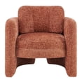 thumbnail image 4 of NPD Furniture Deryll Fabric Accent Arm Chair in Grenada Terracotta, 4 of 12