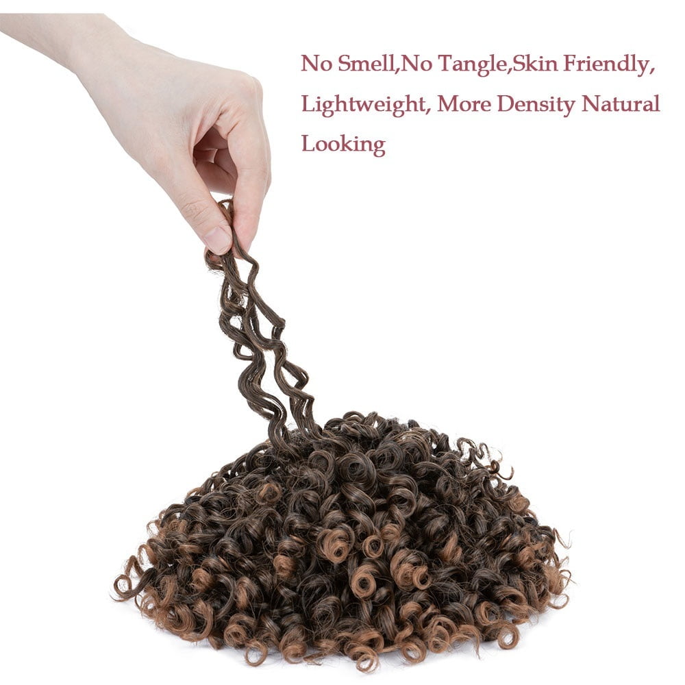 Messy Curly Fluffy Bun Hair Piece Tousled Updo Elastic Drawstring Ponytail Extension Synthetic Hair Scrunchies