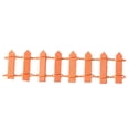 thumbnail image 4 of TEHAUX 1Pack Mini Fence Ornament Decorative Wood Orange for Christmas Tree Decorations, 4 of 8