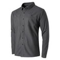 thumbnail image 2 of Hat and Beyond Mens Checkered Long Sleeve Button Down Urban Fashion Flannel Shirt, 2 of 4
