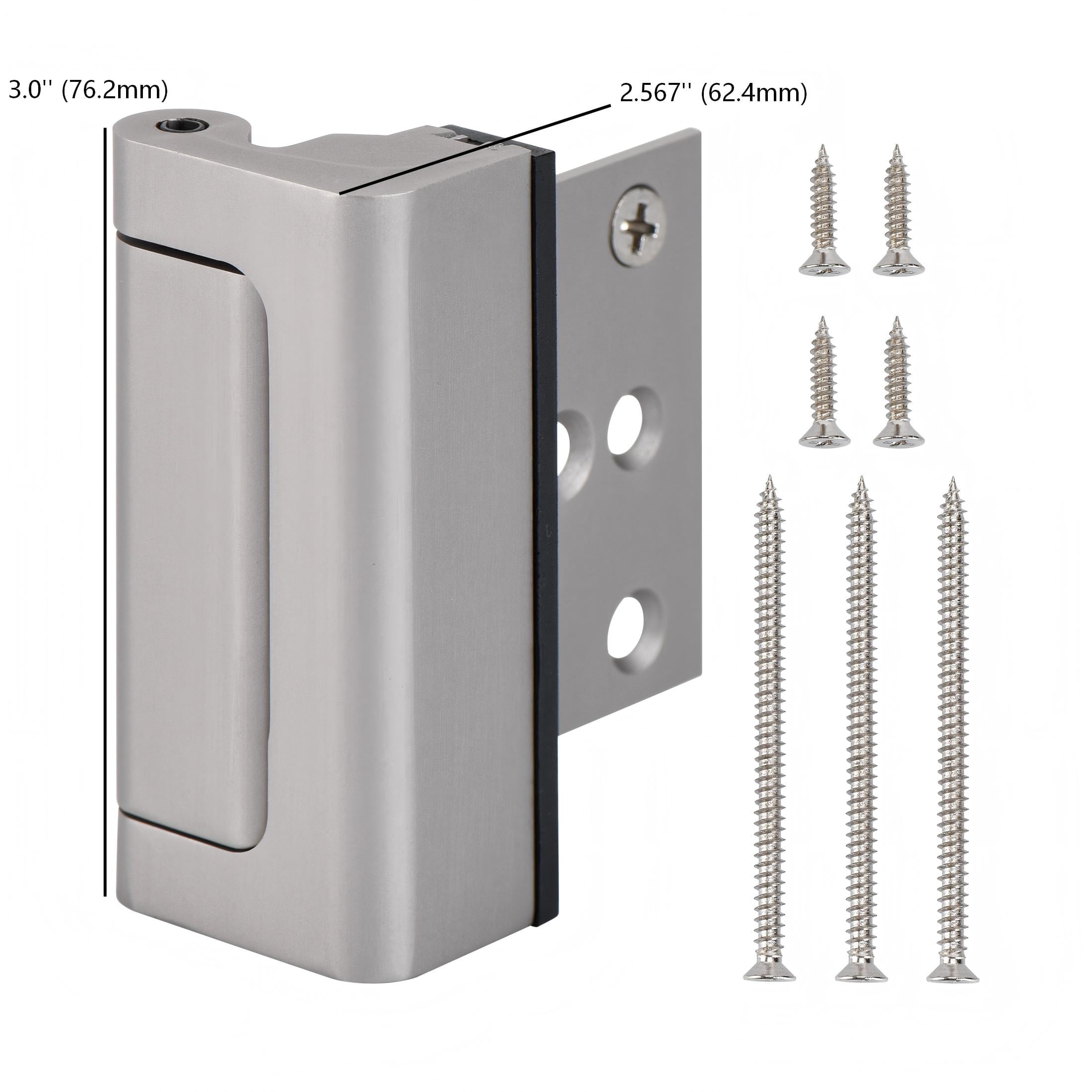 HT 3-Inch Security Door Lock 2-Pack with Easy Installation