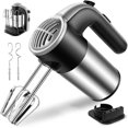 thumbnail image 1 of in 1 Electric Hand Mixer Kitchen 450W Versatile Beater 5 Speeds4 Attachments 1 Storage Base Easily Ejected, 1 of 5