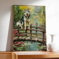 thumbnail image 4 of Hudo Dog Canvas Wall Art,Dog Wall Art print, Colorful Siberian Husky Dog Decor for Kids Nursery Bedroom Living Room Office Home Unframed 8x12 inches, 4 of 5