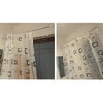 thumbnail image 5 of Tringle à Ressort Réglable en Acier Inoxydable de 110 cm à 200 cm avec Têtes Rectangulaires en Caoutchouc pour Vêtements / Serviettes / Rideaux (Argent), 5 of 5