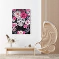 thumbnail image 3 of DIY 5D Diamond Painting Kit (for Adults) Diamond Painting "Skull Flower" Full Diamond Crystal Rhinestone Embroidery Craft Kit Home Wall Decoration Gift, 3 of 7