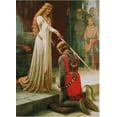 thumbnail image 2 of Accolade,The Knight Time,14 Count,100% Cotton Counted Cross Stitch Kits, Egyptian Cotton Floss, Counted Cotton 290x400stitch,82x64cm Big Cross Stitch Kits,Embroidery Craft Kits, 2 of 5