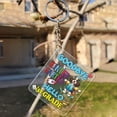 thumbnail image 3 of Back to School English Springer Spaniel Goodbye Kindergarten Hello 1st Grade Acrylic Keychain Springers Dog Lover Gifts Collar Charm Tag Keyring - 02011, 3 of 5
