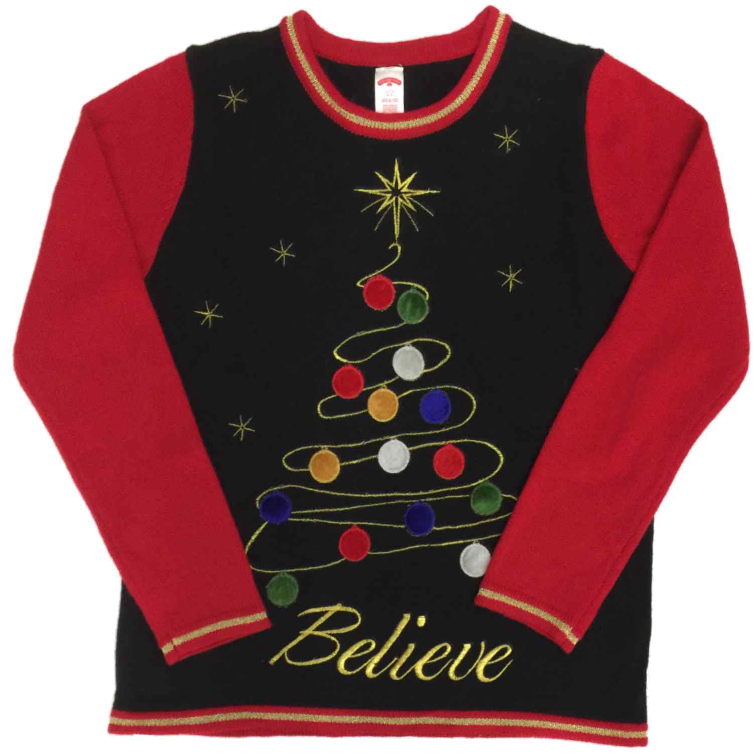 believe christmas sweater
