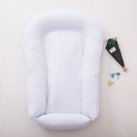 Portable Infant Lounger Bassinet Nest Baby Bed Co-Sleeping Blue