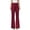 Red, variant on Sequin Pants Women 2026 Trendy Elastic High Waist Casual Flared Sparkly Pants Clubwear Dancewear