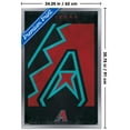 thumbnail image 3 of MLB Arizona Diamondbacks - Logo 25 Wall Poster, 22.375" x 34" Framed, 3 of 5