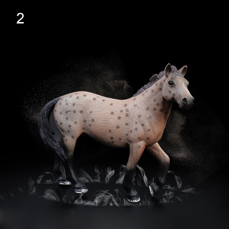 xiaoying Horse Model Collections Simulated Animal Horse Model Solid Emulation Action Figure Learning Educational Kids Toys 