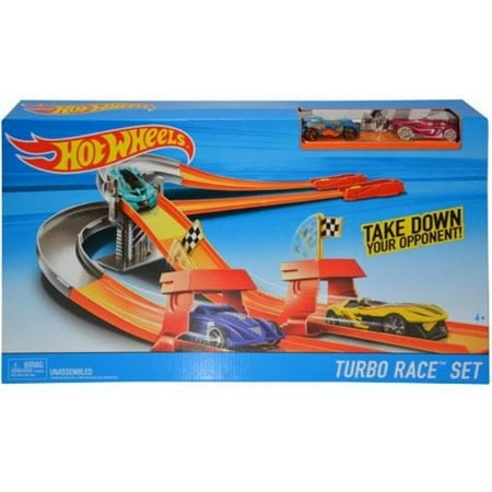  hot wheels turbo race set  Walmart com