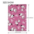thumbnail image 3 of Pofeuu Love Dog Print Travel Document Organizer Passport Holder Men Women for Family (6.5 in x 4.5 in),Wallet Holder Credit Card Clutch Bag Case, 3 of 5