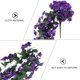 thumbnail image 5 of unbranded 2Ud Guirnalda Colgante De Flores Violetas Artificiales Para Decorar Espacios, 5 of 6
