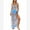 Blue-2, variant on One Piece Swimsuit with Cover Up Sarong Dress Women Swimwear Stylish Green Tropical Print Surfing Bathing Suit Summer Sleeveless Beachwear