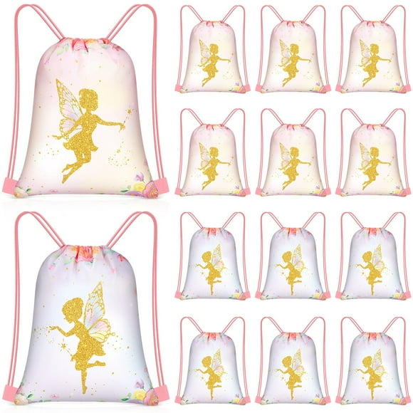 Set de Bolsas con Cordón Censen Flor de Hadas 24 Piezas para Niñas