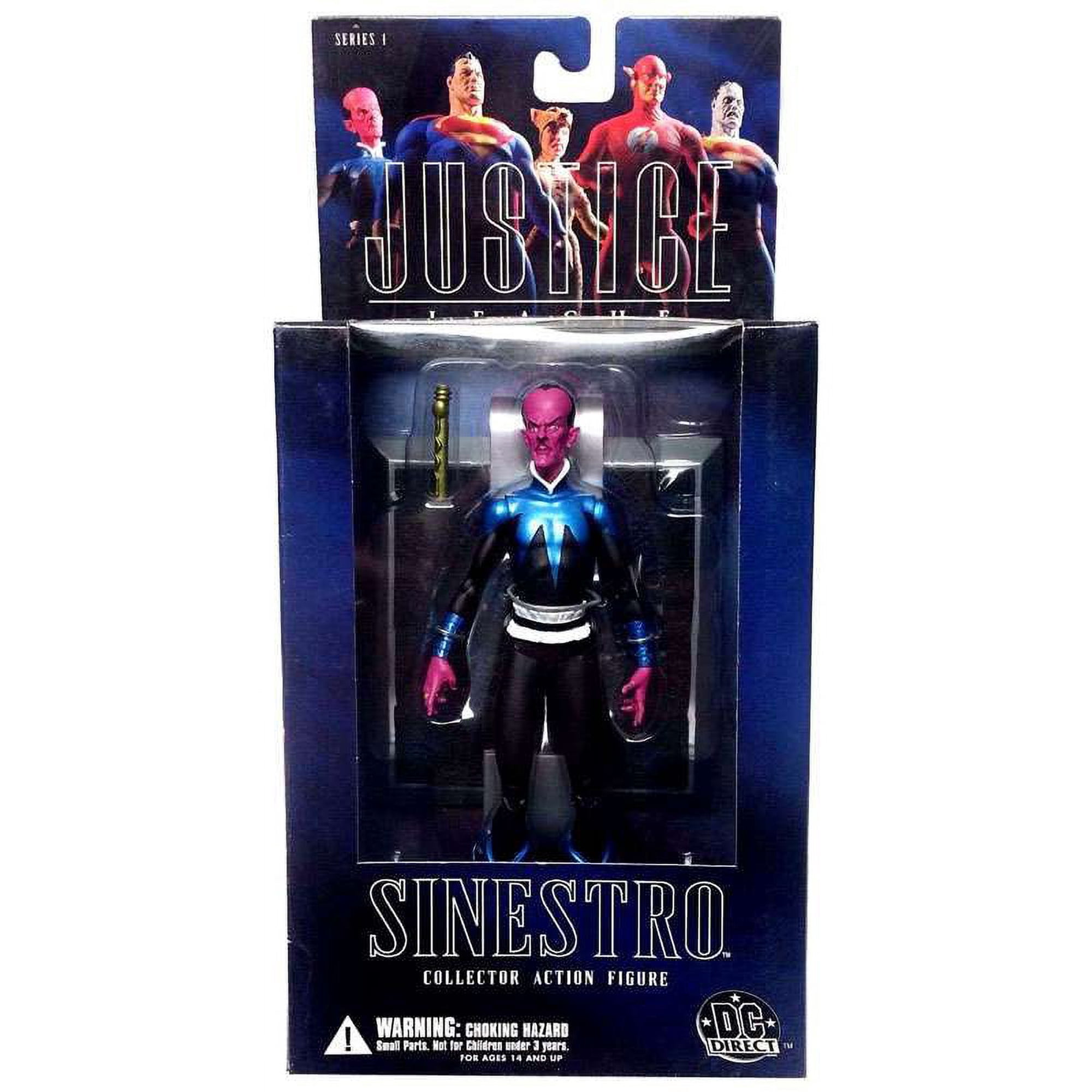 DC Alex Ross Justice League Series 1 Sinestro Action Figure
