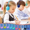 thumbnail image 5 of CN-Outlet Auriculares para niños a granel, paquete de 25 para estudiantes escolares, adolescentes, niños, regalo y adultos, venta al por mayor, auriculares con cable ajustables en la oreja para el aul, 5 of 5