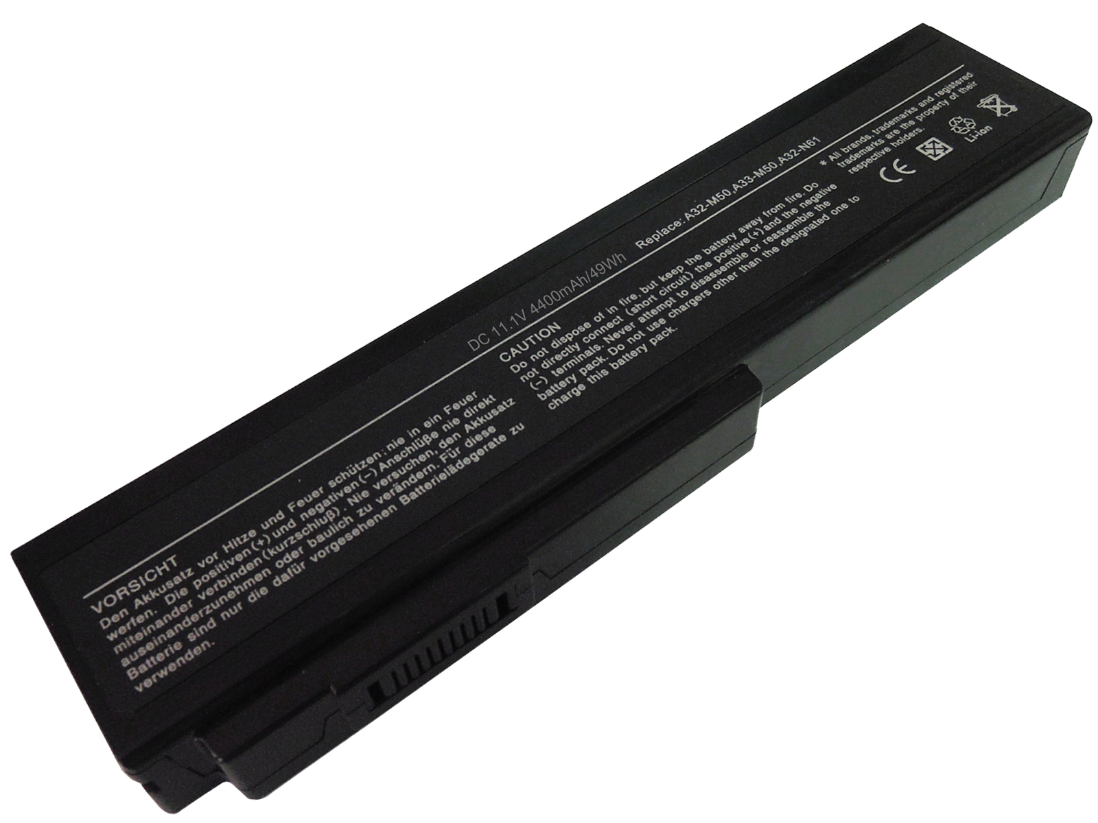 Superb Choice 6-cell ASUS M50Q Laptop Battery - image 1 of 1