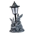 thumbnail image 4 of Estatua de Conejo con Iluminación Solar para Exterior, Figura de Conejo, Decoración de Jardín, Escultura Ornamental Creativa de Resina para Jardín, Te, 4 of 9