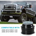 thumbnail image 3 of YIUIY Body Mount Bushing Kit Compatible with Ford F250 F350 Super Duty 2008-2016 2WD 4WD Polyurethane Body Cab Mounts Steel Sleeves Hardware Black, 3 of 5