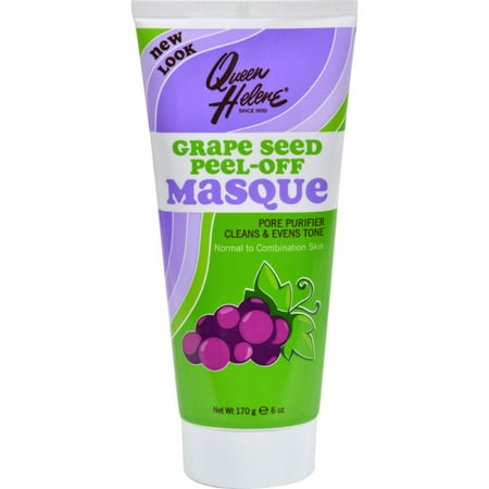 QUEEN HELENE Peel Off Masque Grape Seed Extract 6 oz