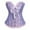 Blue #2, variant on pstuiky Corset Tops for Women Solid Color Lace Floral Waist Push up Bodysuit Top Bustier Shapewear Bustier Top Womens Corset Top for Party Christmas Dress White S
