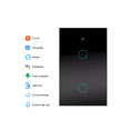 thumbnail image 2 of Interruptor De Luz De Pared Inteligente Wifi (2 Vías) Negro, 2 of 6