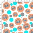 thumbnail image 2 of Mosaic Crab Premium Gift Wrap Wrapping Paper Roll, 2 of 5