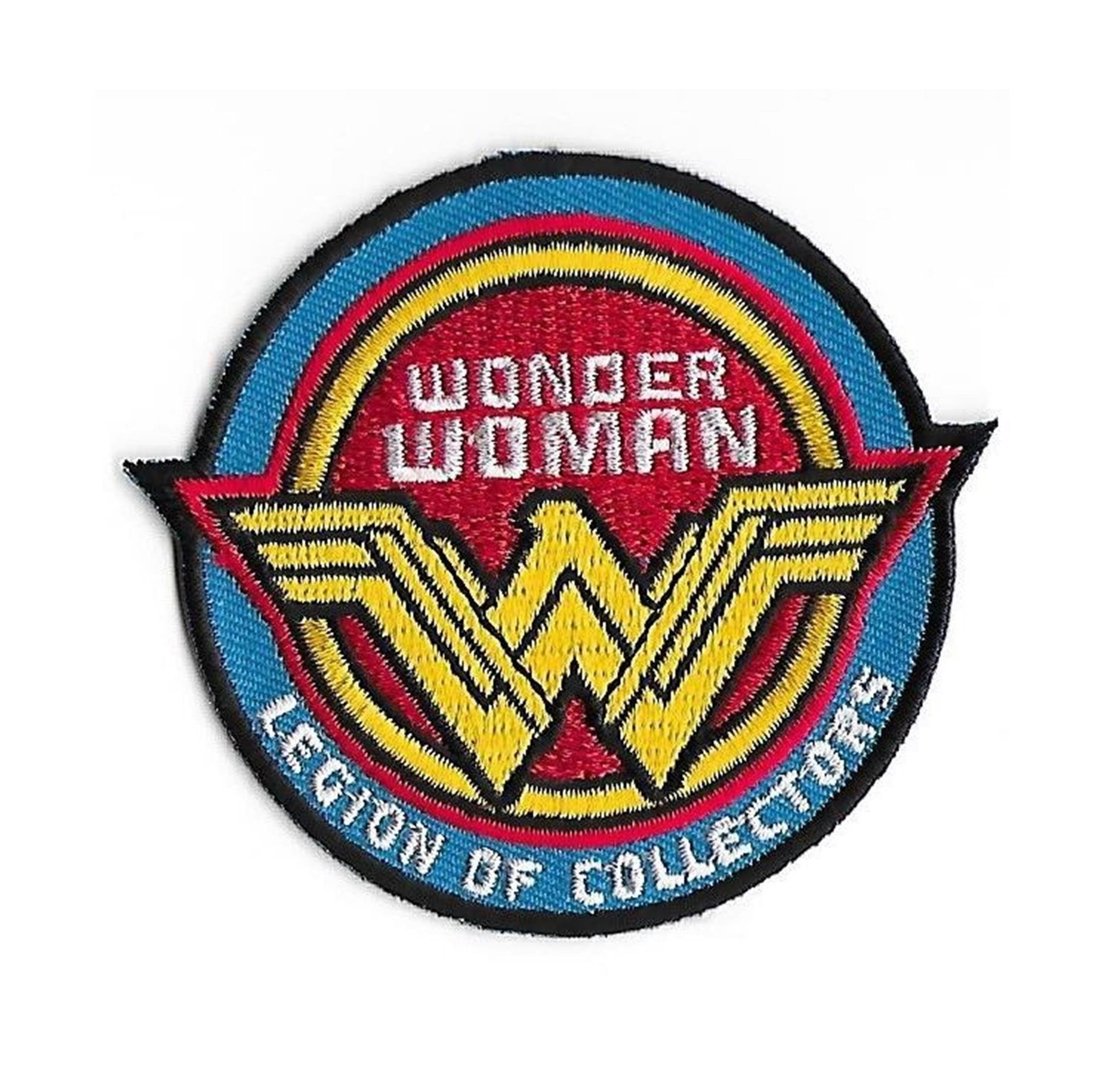 WONDER WOMAN STAR SUPERHERO IRON SEW ON PATCHES EMBROIDERED BADGE 