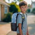 thumbnail image 3 of Yuyamidu Train Backpack for Boys 6-10 Middle School Bookbag Student Book Bag for Girls 4th Grade Large Capacity Schoolbag, Heavy Duty, 3 of 7