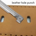 thumbnail image 2 of 5Pcs Hollow Hole Punch Set Oval Shape Leather Hollow Hole Punch Cutter for Leather Working (4X6mm,4X7mm,4X8mm,4X10mm,4X12mm), 2 of 4