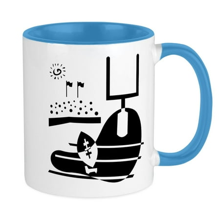 

CafePress - GOALPOST_3 Mugs - Ceramic Coffee Tea Novelty Mug Cup 11 oz